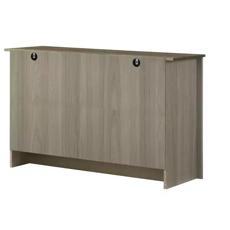 GDFStudio Elvis Armadietto in legno da 47W a 2 ante con ripiani