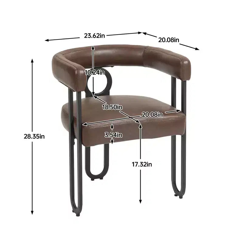 Poltrona moderna Okak, poltrona da cucina con rivestimento in tessuto ciniglia dal design contemporaneo, set da 1 per il soggiorno