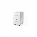 Classificatore verticale a 2 cassetti, bianco MDF, larghezza 40 cm