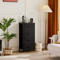 Cassettiera con struttura in metallo e piano in legno