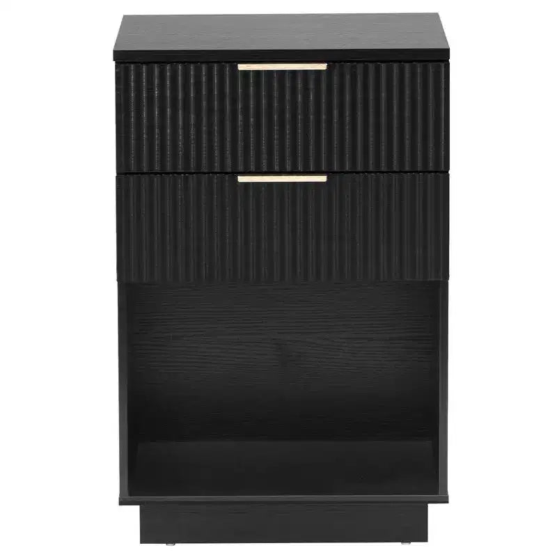 Karl Home Comodino con 1 Cassetto 45 cm L