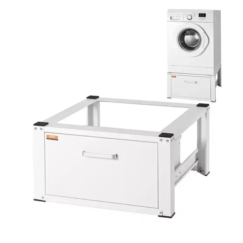 VEVOR piedistallo per lavatrice/asciugatrice, 27'' di larghezza, 14.4'' di altezza, piattaforma di supporto universale con capacità di 660 libbre, base multifunzionale per impieghi gravosi