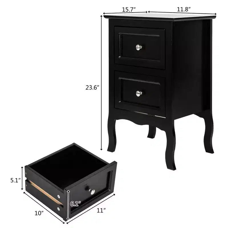 Comodino Karl Home 40 cm L