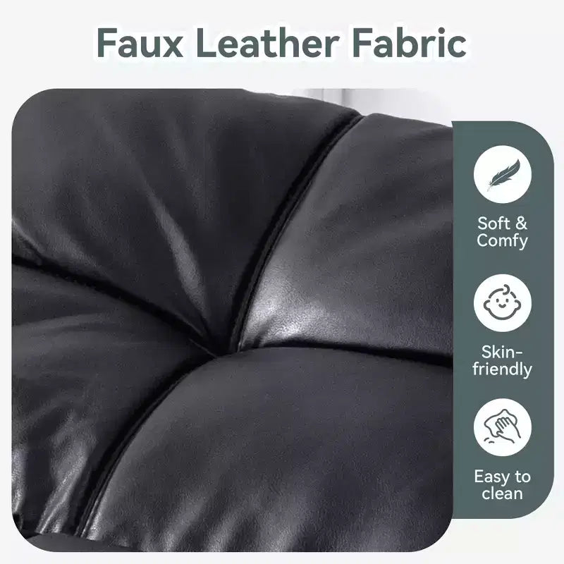 Dyonery Divano Letto Futon Convertibile, Divano Letto in Lino con Memory Foam, Schienale e Braccioli Regolabili, Divanetto Multifunzionale con Funzione Letto